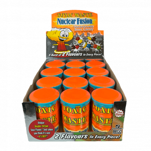 Набор Конфеты 12шт Toxic Waste Orange Nuclear Fusion Sour Candy 42g Набор Конфеты 12шт Toxic Waste Orange Nuclear Fusion Sour Candy 42g - Retromagaz