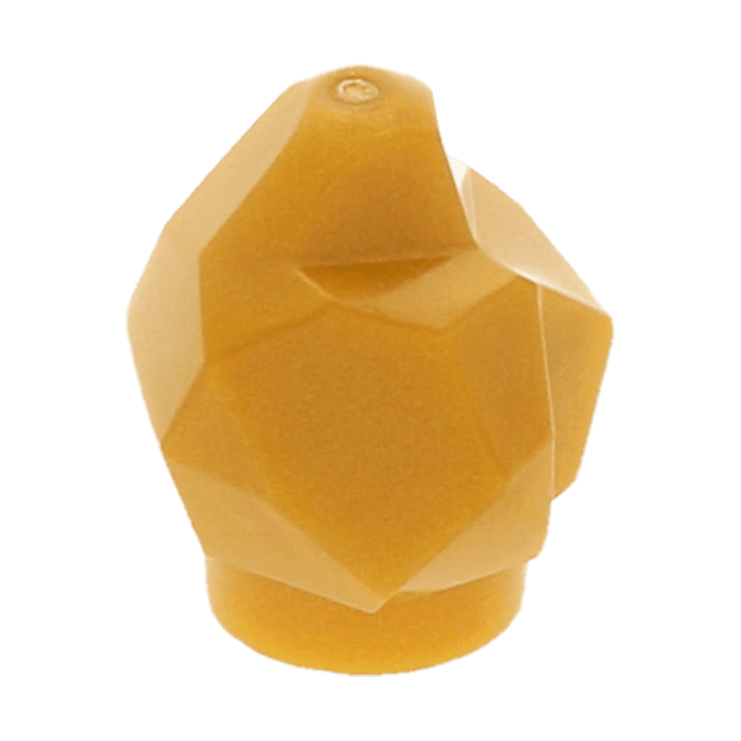 Скала 2шт Lego Драгоценность 1/3 x 1 35646 6207259 Pearl Gold Б/У - Retromagaz