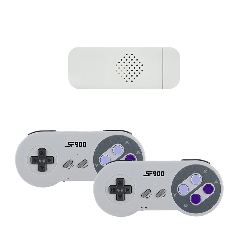Консоль Dezorq SF900 Game Stick SNES Controller + 4700 Встроенных Игр 4GB Light Grey - Retromagaz