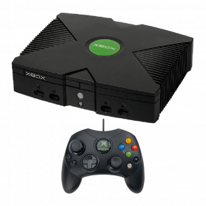 Консоль Microsoft Xbox Original Модифицированная 8GB Black Б/У Хороший - Retromagaz