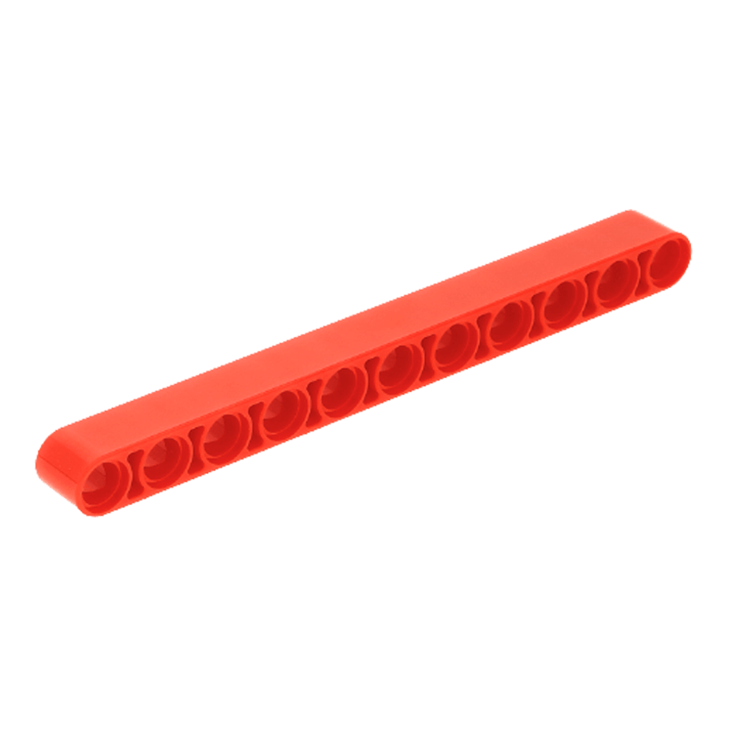 Technic 10шт Lego Балка Толстая Прямая 1 x 11 32525 64290 4205035 4534913 4562805 Red Б/У - Retromagaz