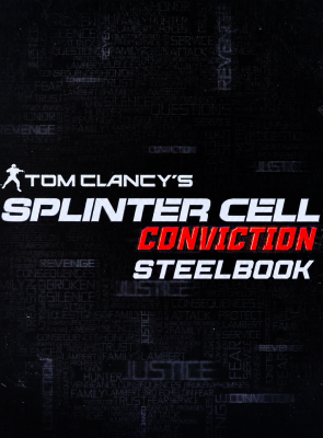 Гра Microsoft Xbox 360 Tom Clancy's Splinter Cell: Conviction SteelBook Edition Англійська Версія DVD 2шт Б/У - Retromagaz