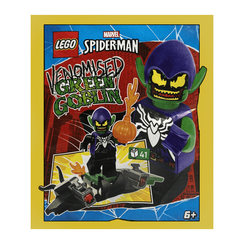 Конструктор Lego Фігурка Marvel Venomised Green Goblin Paper Bag Super Heroes 682406 sh0948 Новий - Retromagaz