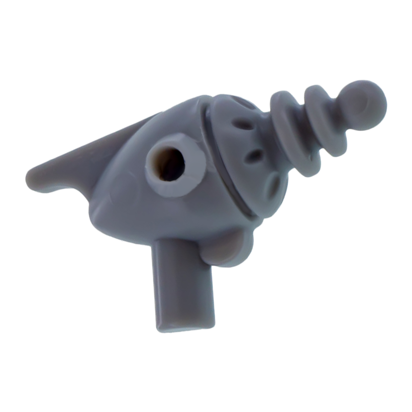 Оружие 2шт Lego Стрелковое Space Ray Gun Fin 29601 6189813 Light Bluish Grey Б/У - Retromagaz
