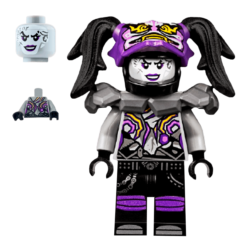 Фигурка Lego Другое Ultra Violet Oni Mask of Hatred Ninjago njo0397 Б/У - Retromagaz