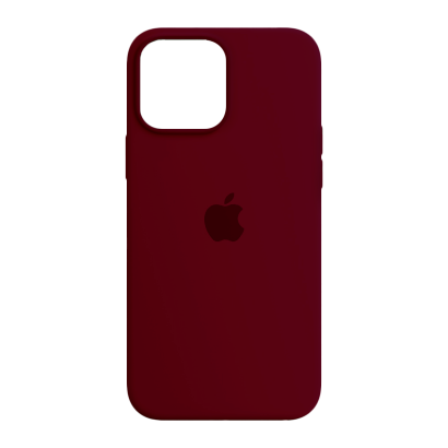 Чехол Силиконовый RMC Apple iPhone 13 Pro Max Maroon - Retromagaz