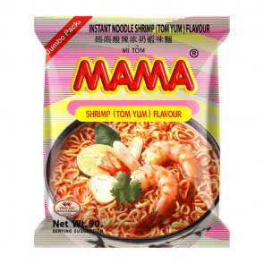 Лапша Mama Том Ям Оригінальна Острая 90g - Retromagaz