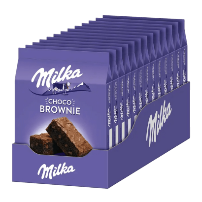 Набор Печенье 13шт Milka Choco Brownie 150g - Retromagaz