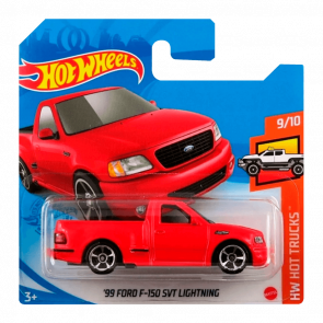 Машинка Базова Hot Wheels '99 Ford F-150 SVT Lightning Fast & Furious Hot Trucks 1:64 GRY97 Red