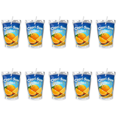 Набор Напиток Соковый Capri-Sun Orange 200ml 10шт - Retromagaz