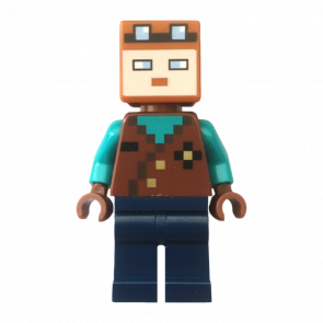 Фигурка Lego Games Minecraft Miner min128 1 1шт Б/У Хороший - Retromagaz