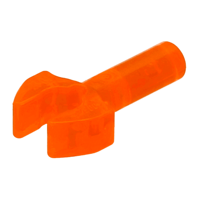 Стержень Lego Mechanical Claw З'єднувач 1L 48729b 41005 6131726 4289537 Trans-Neon Orange 10шт Б/У - Retromagaz
