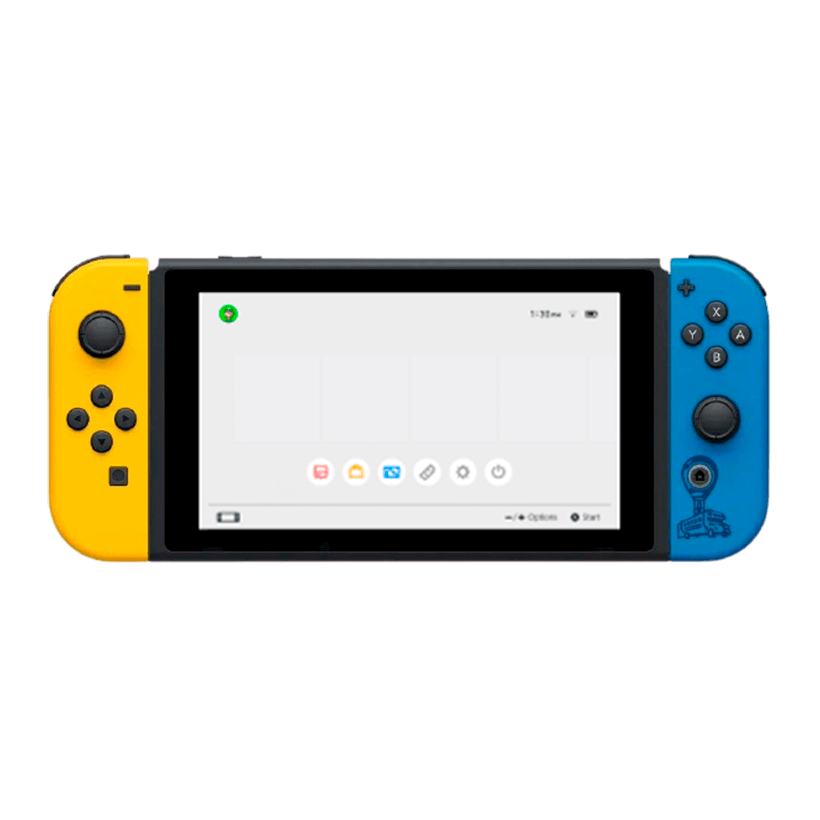 Консоль Nintendo Switch HAC-001(-01) V2 Fortnite Limited Edition 32GB Yellow Blue Б/У - Retromagaz