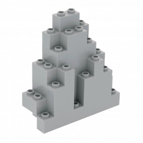 Скала Lego Triangular Панель 3 x 8 x 7 6083 4161046 6052991 Light Bluish Grey Б/У