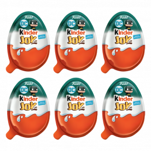 Набір Шоколадне Яйце 6шт Kinder Joy Funko Pop DC Super Heroes 20g - Retromagaz