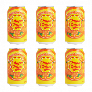 Набір Напій Chupa Chups Orange Flavour 345ml 6шт