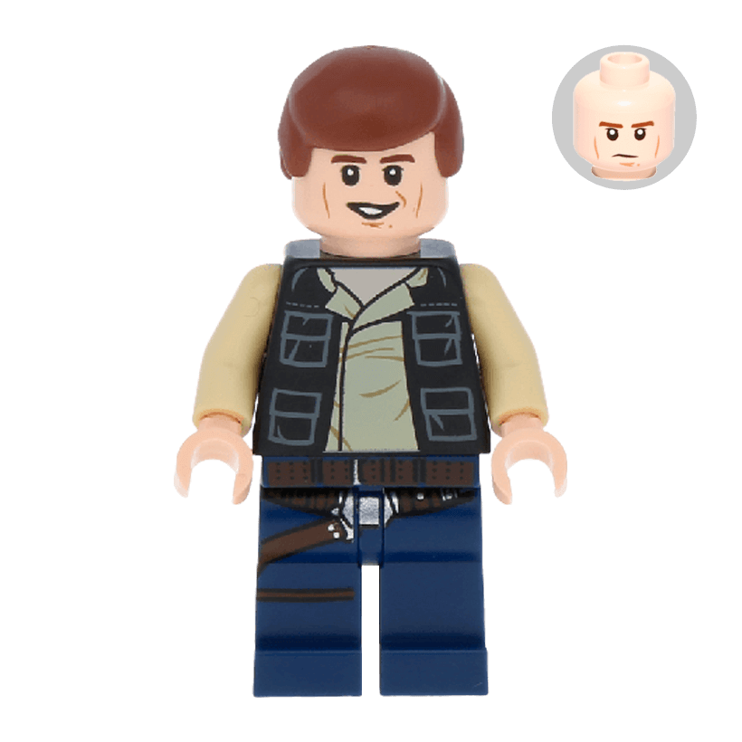 Фігурка Lego Star Wars Others Han Solo 2 sw0539 1 Б/У Нормальний - Retromagaz