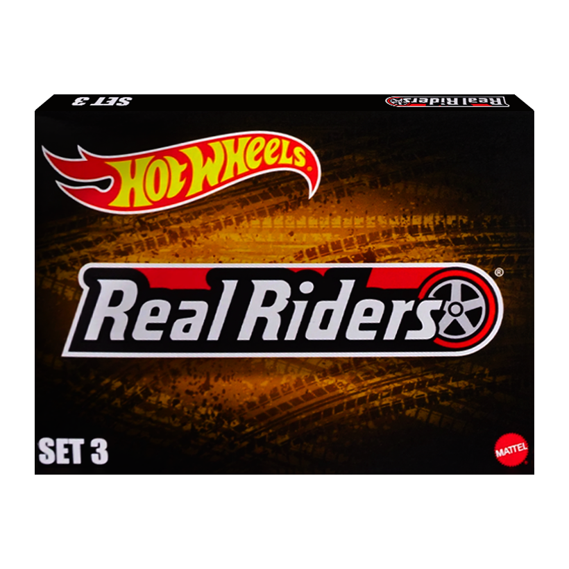 Колеса 24шт Hot Wheels Real Riders Wheels Pack - Set 3 Red Line Club RLC 1:64 HGK89 Black - Retromagaz
