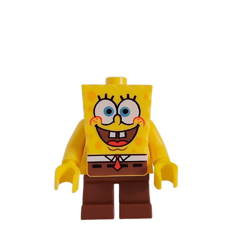 Фигурка Lego SpongeBob SquarePants Basic "I'm Ready" Look Cartoons bob001 Б/У - Retromagaz