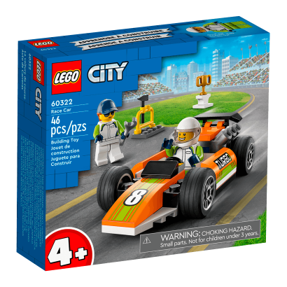 Набір Lego Гоночний автомобіль 60322 City Новий - Retromagaz