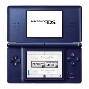 Консоль Nintendo DS Lite Enamel Navy Б/У Хороший - Retromagaz