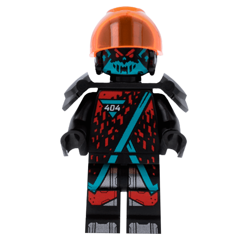 Фигурка Lego Другое Red Visor 404 Ninjago njo0566 Б/У - Retromagaz