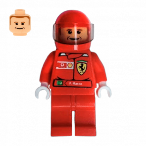 Фигурка Lego F. Massa F1 Ferrari Другое Race rac027s Б/У - Retromagaz