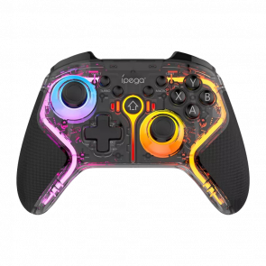 Геймпад Бездротовий Ipega Switch PlayStation 4 3 PC Android iOS PG-9666Т Transparent Black Новий - Retromagaz
