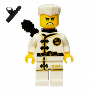Фігурка Lego Ninja Zane White Wu-Cru Training Gi Ninjago njo423 Б/У