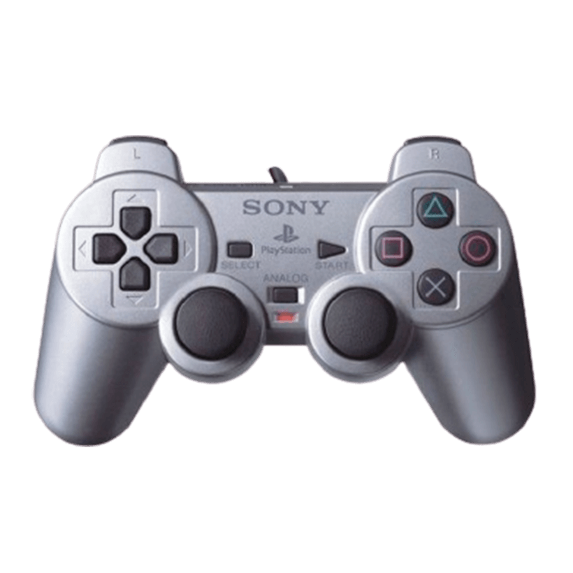 Геймпад Проводной Sony PlayStation 2 DualShock 2 Silver Б/У Нормальный - Retromagaz