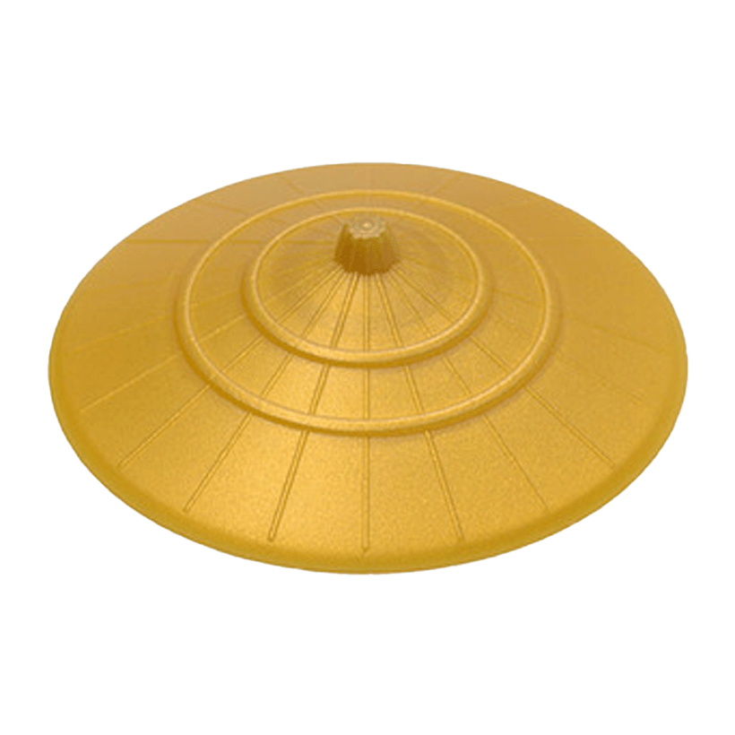На Голову 4шт Lego Інше Headgear Hat Conical Asian Ninjago 93059 24458 4649896 6154138 Pearl Gold Б/У - Retromagaz