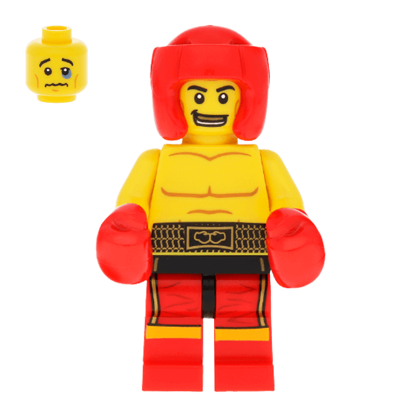 Фигурка Lego Series 5 Boxer Collectible Minifigures col05-13 col077 Б/У - Retromagaz