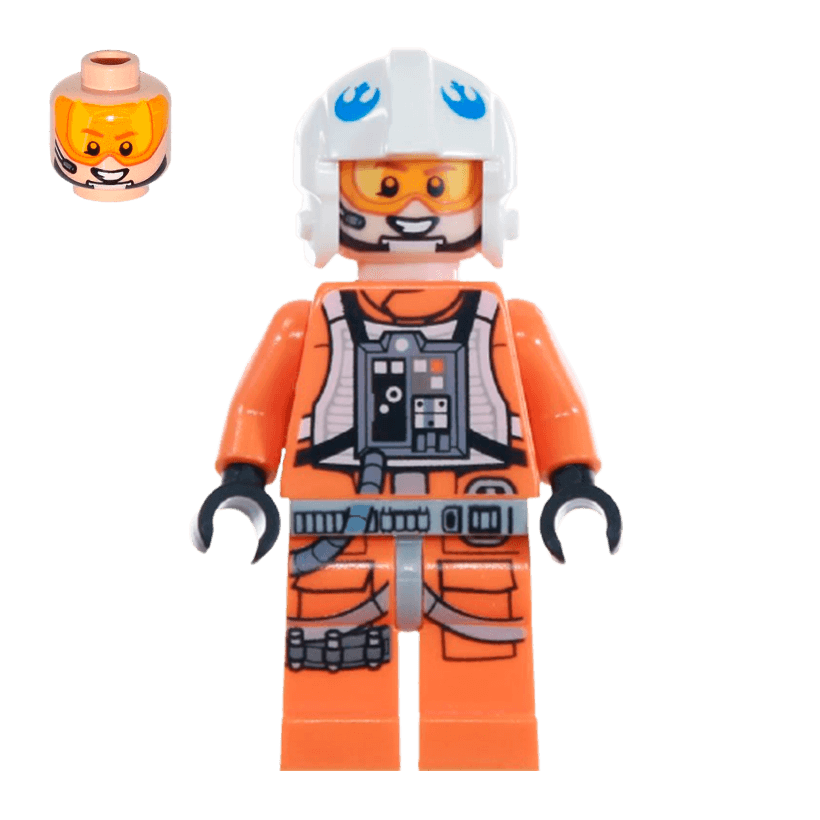 Фигурка Lego Повстанец Zin Evalon Pilot Star Wars sw0761 11912 Б/У - Retromagaz