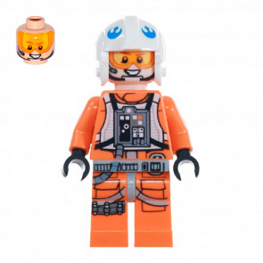 Фигурка Lego Zin Evalon Pilot Star Wars Повстанец sw0761 Б/У