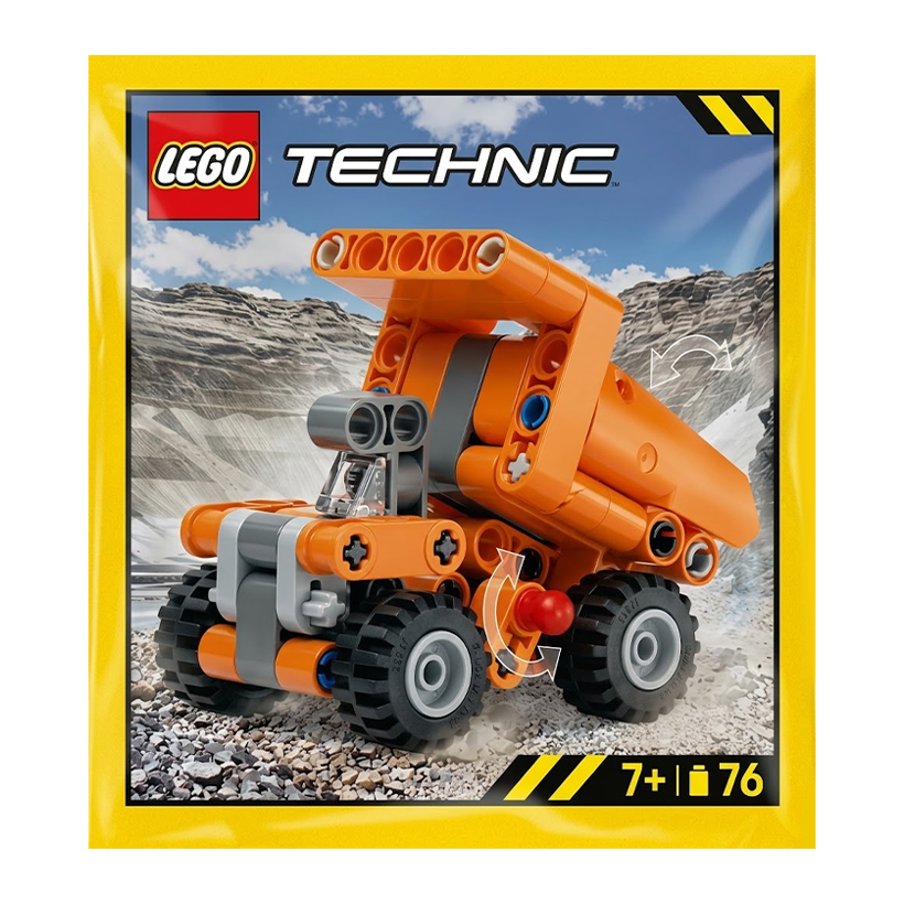 Конструктор Lego Dump Truck Paper Bag Technic L0002294 Новий - Retromagaz