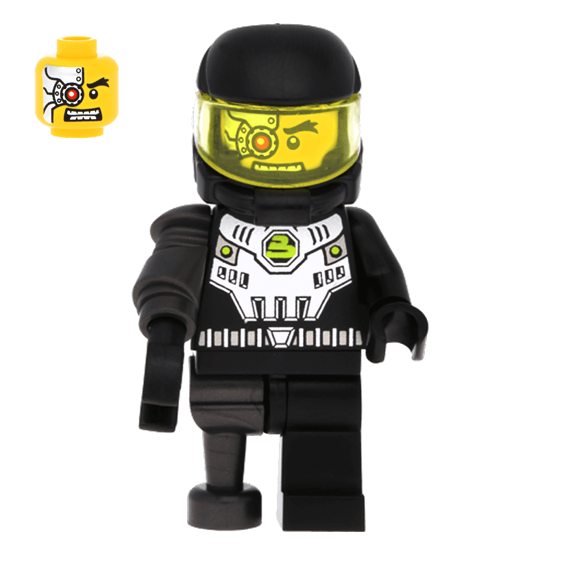 Фигурка Lego Series 3 Space Villain Collectible Minifigures col03-6 col038 Б/У - Retromagaz