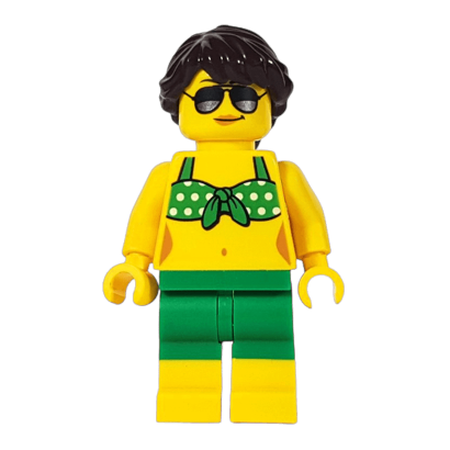 Фігурка Lego People 973pb2738 Beachgoer City cty0763 1 Б/У - Retromagaz