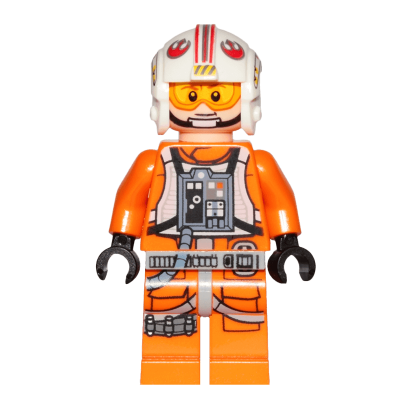 Фигурка Lego Luke Skywalker Pilot Star Wars Джедай sw0991 1 Б/У - Retromagaz