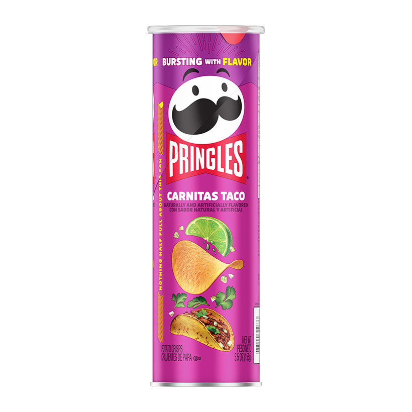 Чипсы Pringles USA Carnitas Taco 158g - Retromagaz