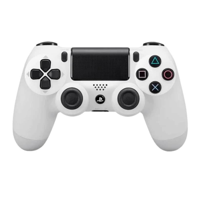 Геймпад Беспроводной Sony PlayStation 4 DualShock 4 Version 1 White Б/У - Retromagaz