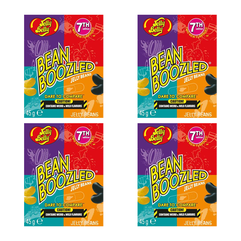 Набор Конфеты 4шт Jelly Beans Bean Boozled 7th Edition 45g - Retromagaz