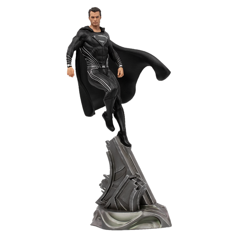 Фигурка Iron Studios DC Comics Superman Black Suit Art Scale 1/10 300mm DCCJLE41321-10 - Retromagaz