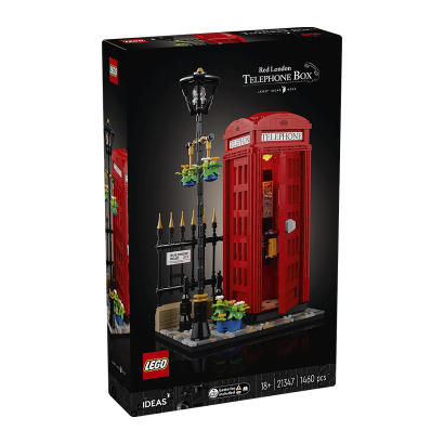 Набор Lego Красная Лондонская Телефонная Будка Ideas 21347 Новый - Retromagaz