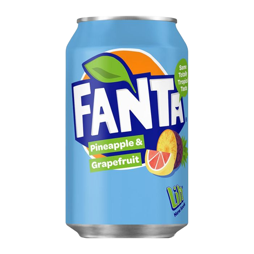 Напій Fanta Pineapple & Grapefruit 330ml - Retromagaz
