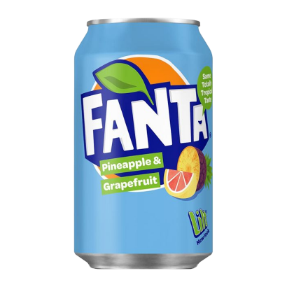 Напій Fanta Pineapple & Grapefruit 330ml - Retromagaz