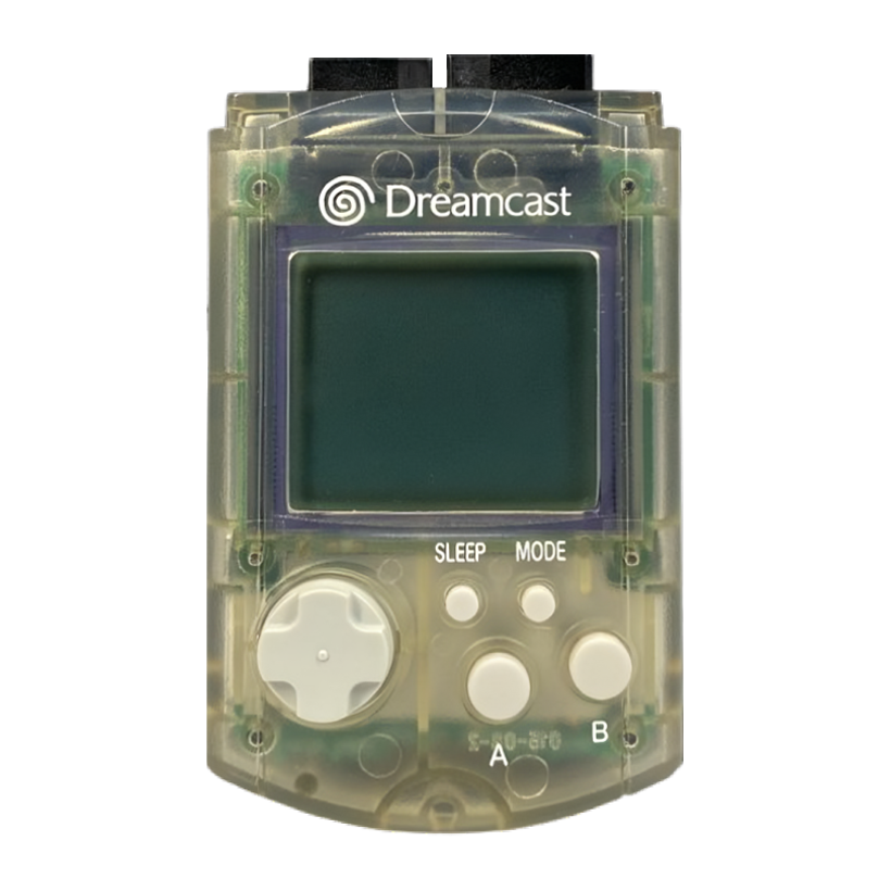 Карта Памяти Sega Dreamcast HKT-7000 Visual Memory VMU Trans-Clear Б/У - Retromagaz