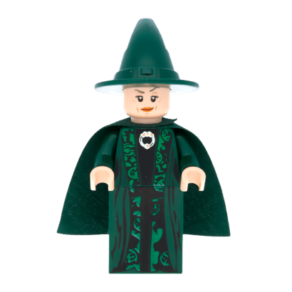 Фігурка Lego Movies, TV Series, Music Harry Potter Professor Minerva McGonagall hp093 1 Б/У Відмінний - Retromagaz
