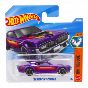 Машинка Базовая Hot Wheels '68 Mercury Cougar HW Torque 1:64 JJK56 Purple - Retromagaz