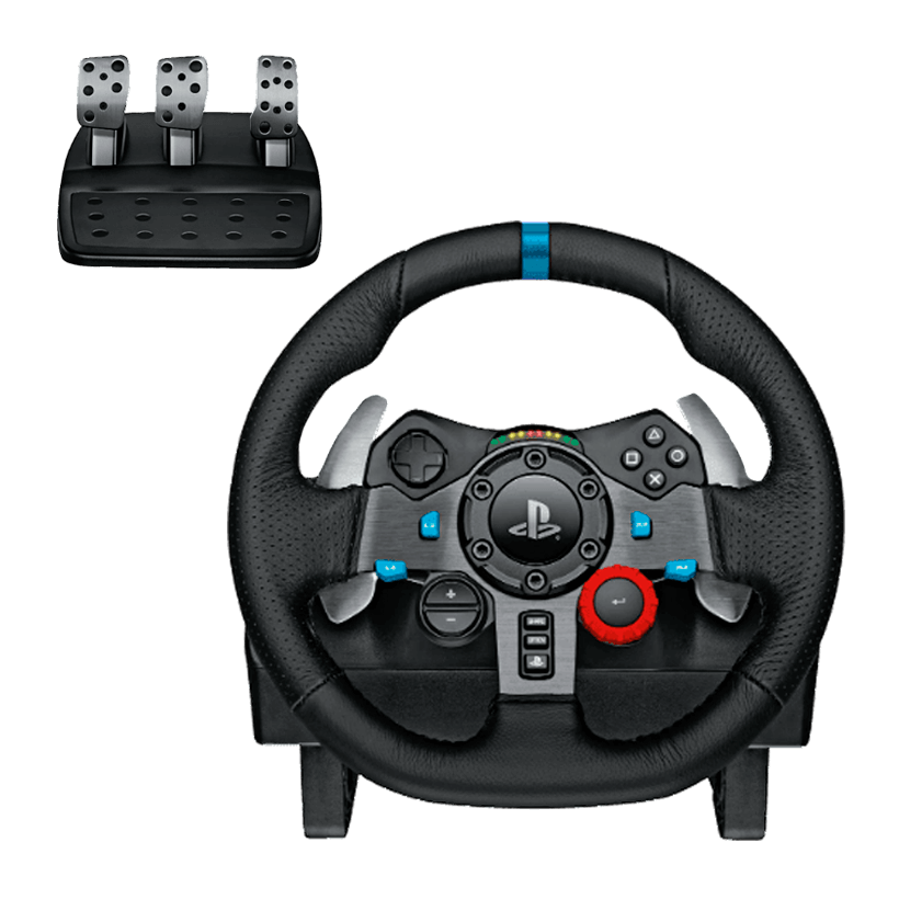 Кермо Дротовий Logitech PlayStation 4 G29 Black Новий - Retromagaz