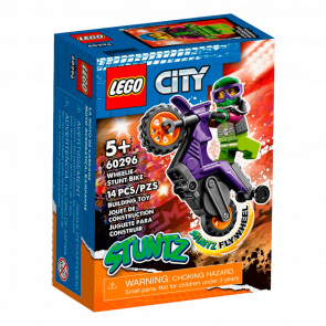Набор Lego City Акробатический Трюковый Мотоцикл 60296 Новый - Retromagaz